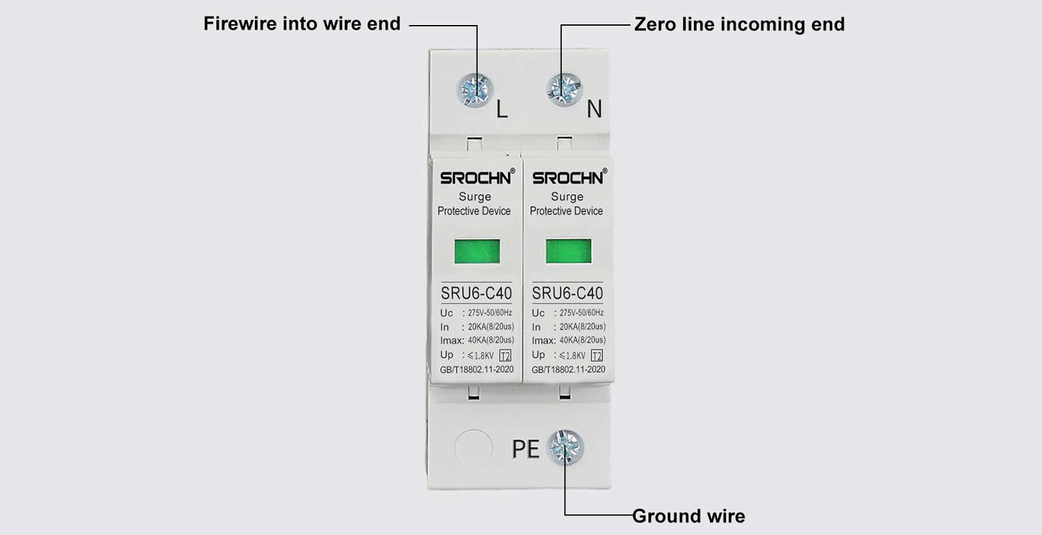 Lightning-Surge-Protector-AC275V-20-40KA-Lightning-Arrester2