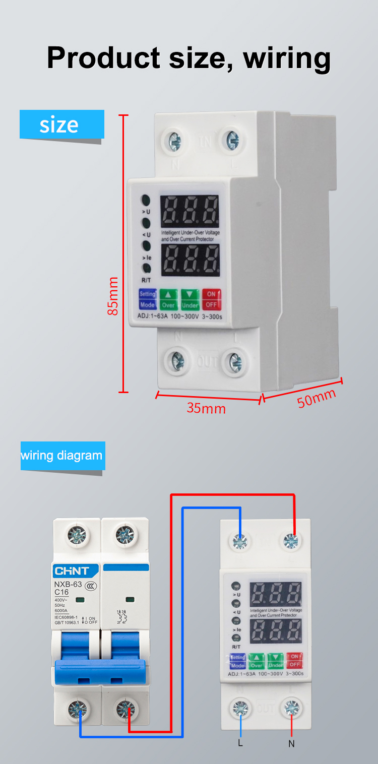 Overvoltage and Undervoltage Dual Display (7)