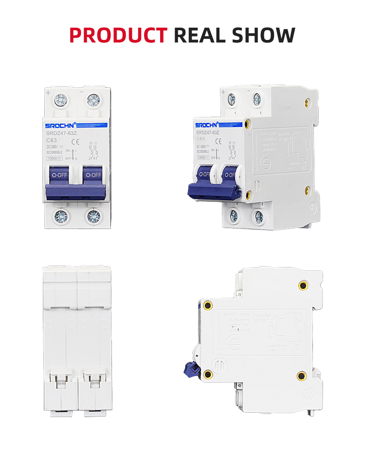 Photovoltaic DC Miniature Circuit Breaker Switch (13)
