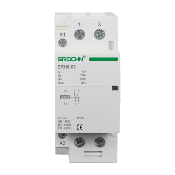 Micro Contactor Rail-Mounted 2P63A4 N...