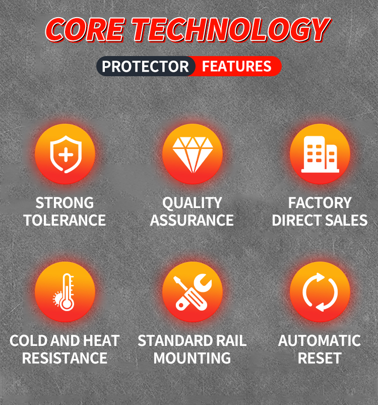 2P 150VDC T2 Surge Protective Device with Compact Design (2)