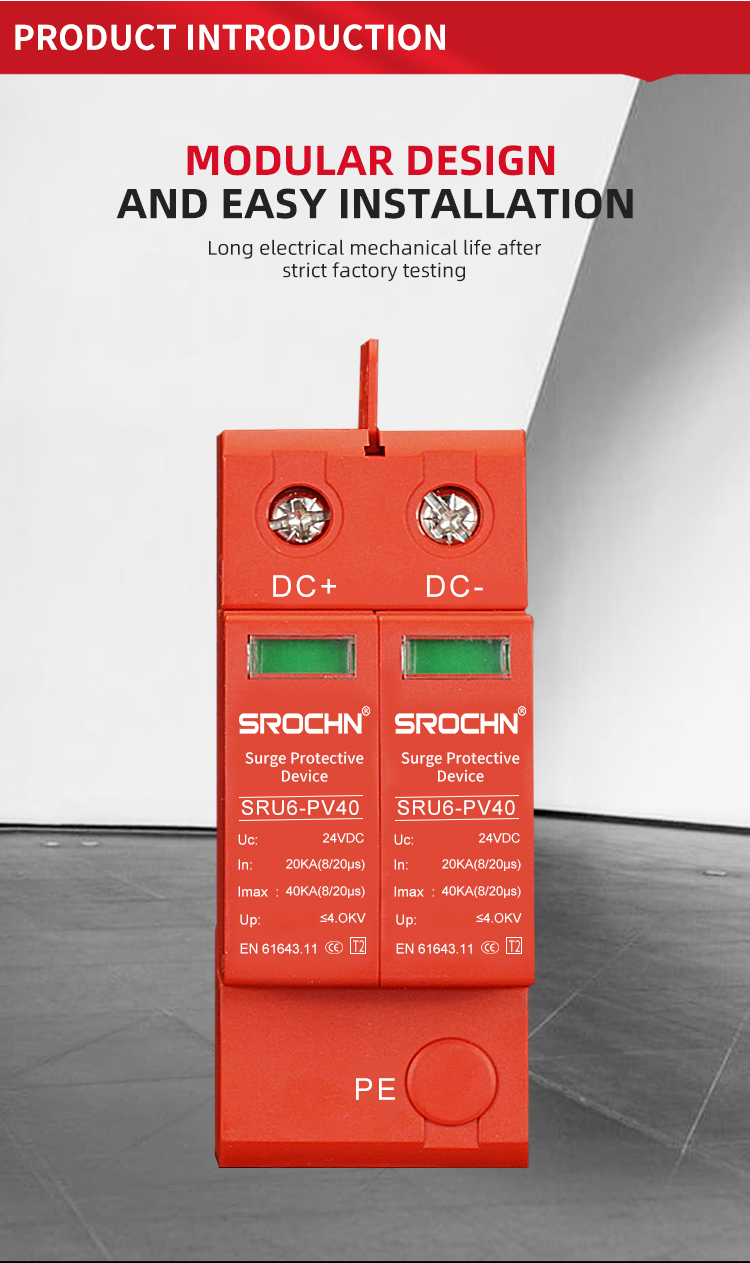 2P 24VDC T2 Surge Protective Device for Low Voltage Systems (5)