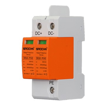 2P 800VDC T2 40kA Surge Protective Device 20kA SPD for High Voltage DC Systems